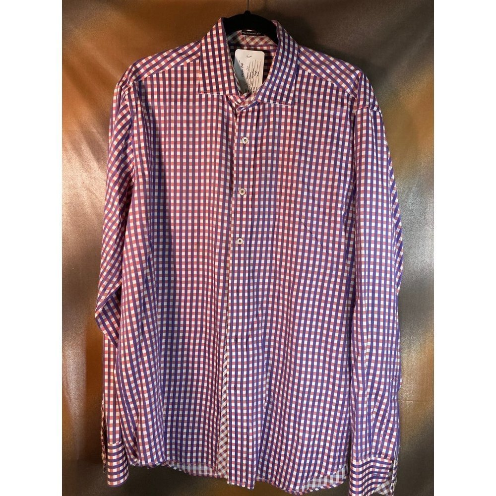 Gently worn checked Bugatachi Uomo size‎ L. Box M